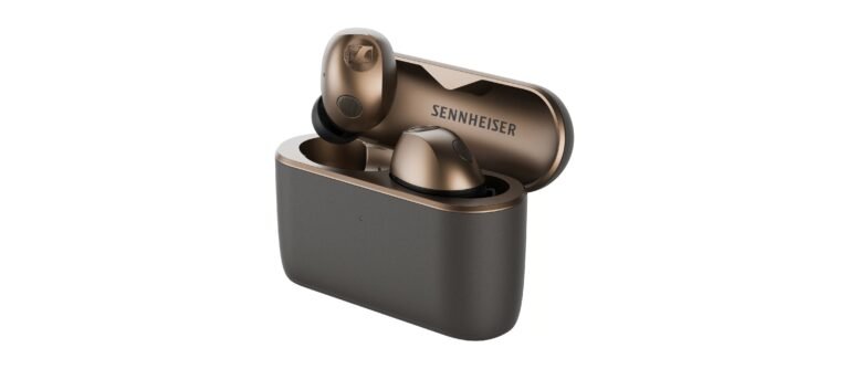 Sennheiser MOMENTUM True Wireless 5 earbuds and charging case, graphite/copper