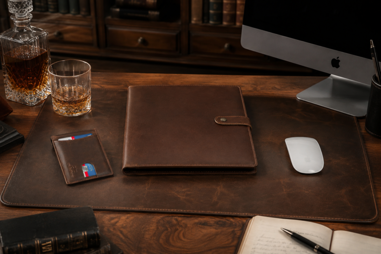 Leather Still Wins: Three Reasonably-Priced Pieces for the Office That Actually Hold Up